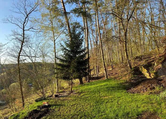 Chalet Chaloupka v lese u Kutné Hory *